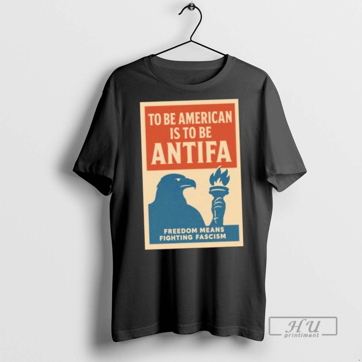 Limited Edition To Be American Is Antifa Graphic - Adult & Kids T-Shirts, Sweatshirts & Hoodies apparel design preview 1