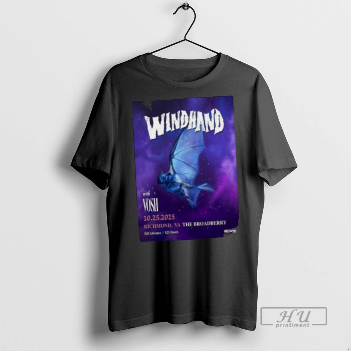 Limited Edition Windhand October 25 2025 Richmond - Adult & Kids T-Shirts, Sweatshirts & Hoodies apparel design preview 1