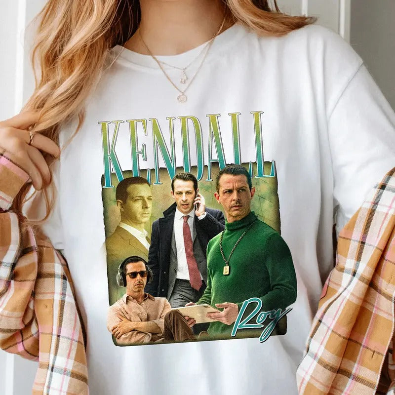 Limited Kendall Roy Vintage Retro 90'S Fans Homage - Adult & Kids T-Shirts, Sweatshirts & Hoodies apparel design preview 1
