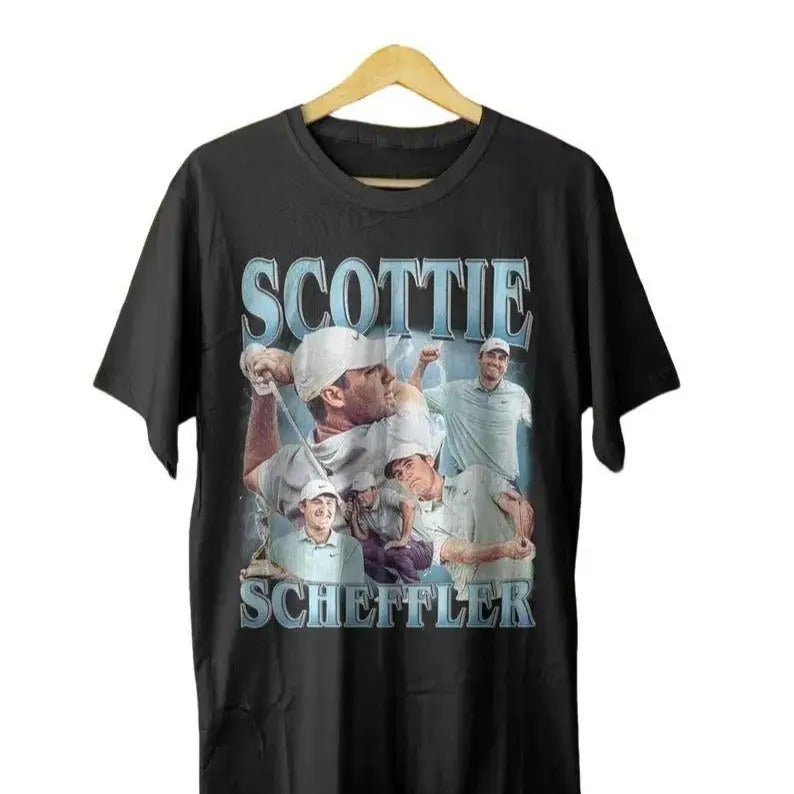 Limited Scottie Scheffler Professional Golfer Rap - Adult & Kids T-Shirts, Sweatshirts & Hoodies apparel design preview 1