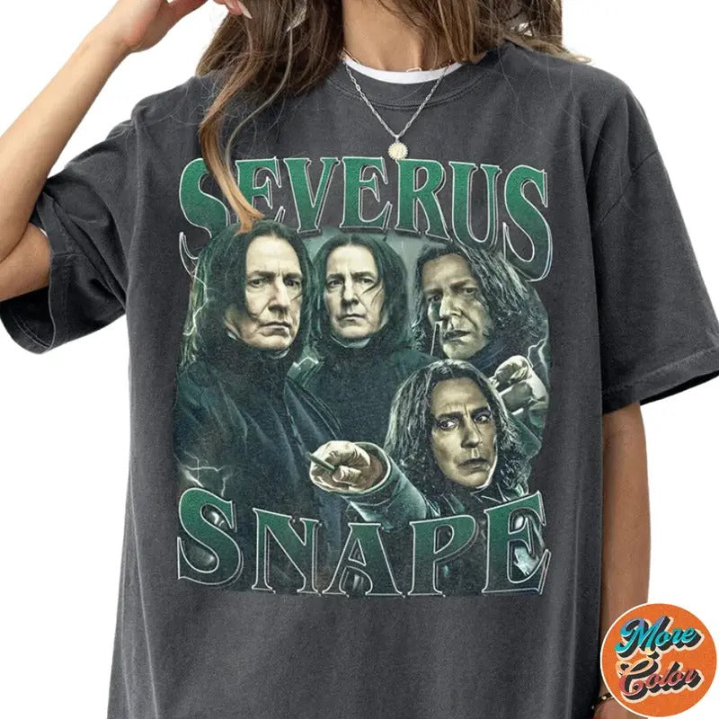 Limited Severus Snape Movie Vintage Cotton Crew Neck - Adult & Kids T-Shirts, Sweatshirts & Hoodies apparel design preview 1