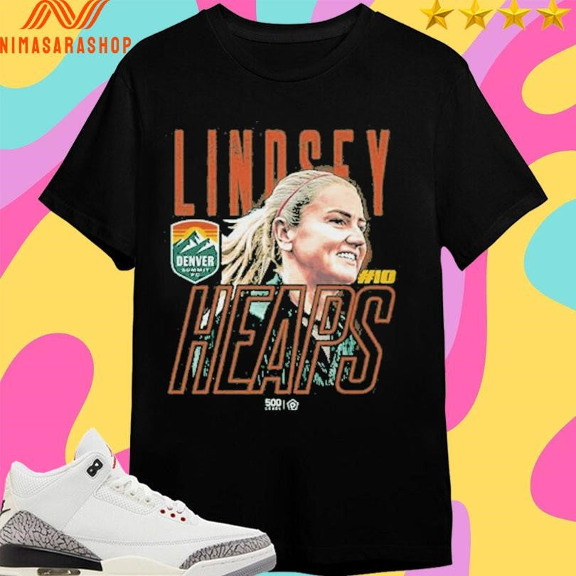 Lindsey Heaps Denver Summit FC Player Name - Adult & Kids T-Shirts, Sweatshirts & Hoodies apparel design preview 1