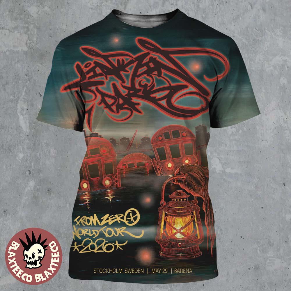 Linkin Park From Zero 2026 Tour Stockholm Sweden - Adult & Kids T-Shirts, Sweatshirts & Hoodies apparel design preview 1