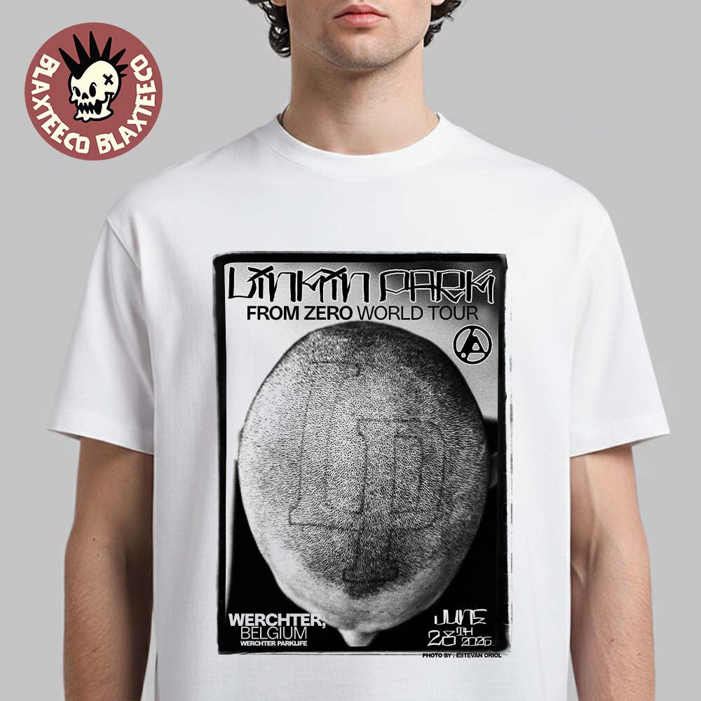 Linkin Park From Zero 2026 Tour Werchter Belgium - Adult & Kids T-Shirts, Sweatshirts & Hoodies apparel design preview 1