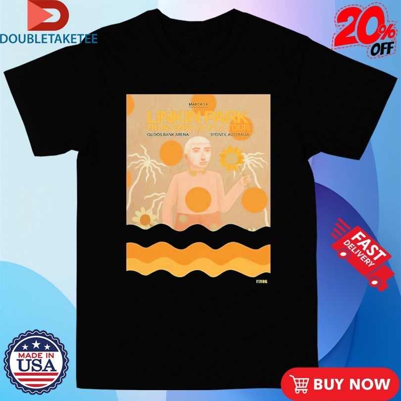 Linkin Park From Zero World Tour 2026 At Qudos Bank - Adult & Kids T-Shirts, Sweatshirts & Hoodies apparel design preview 1