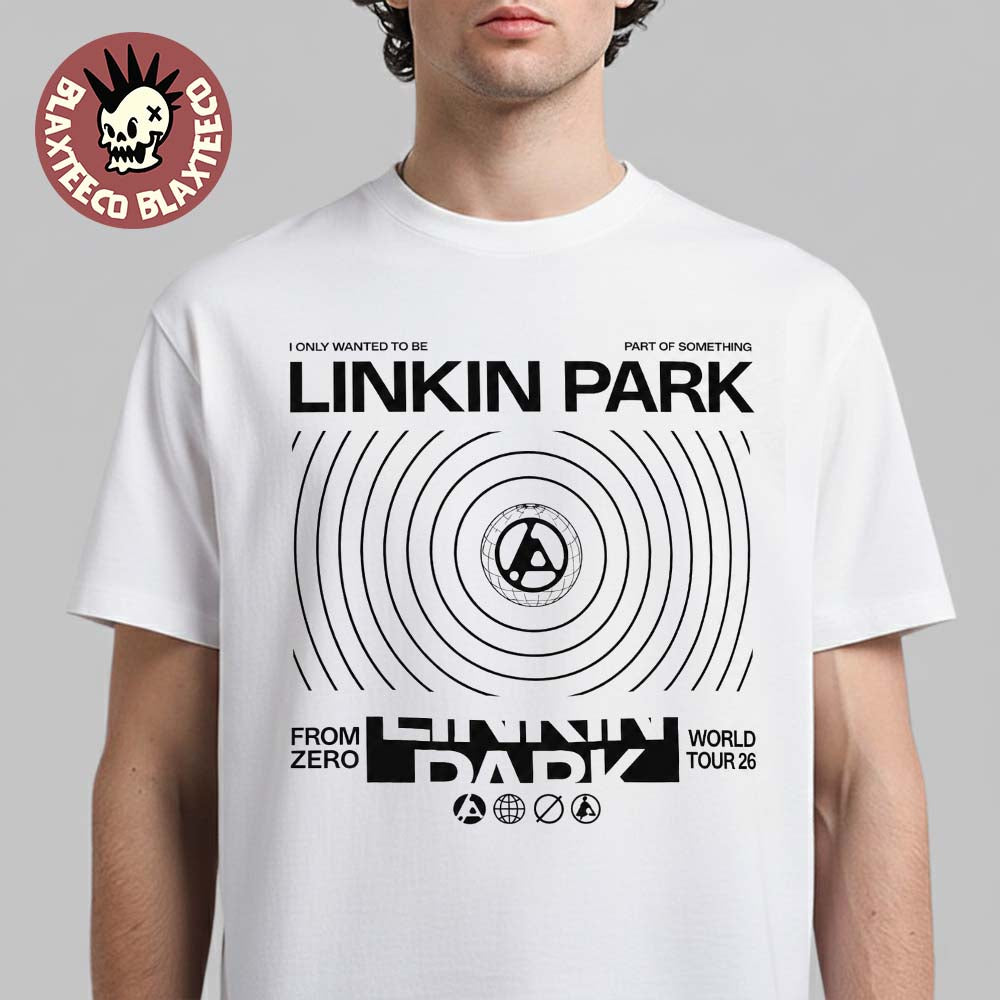 Linkin Park From Zero World Tour 2026 Europe And UK - Adult & Kids T-Shirts, Sweatshirts & Hoodies apparel design preview 1