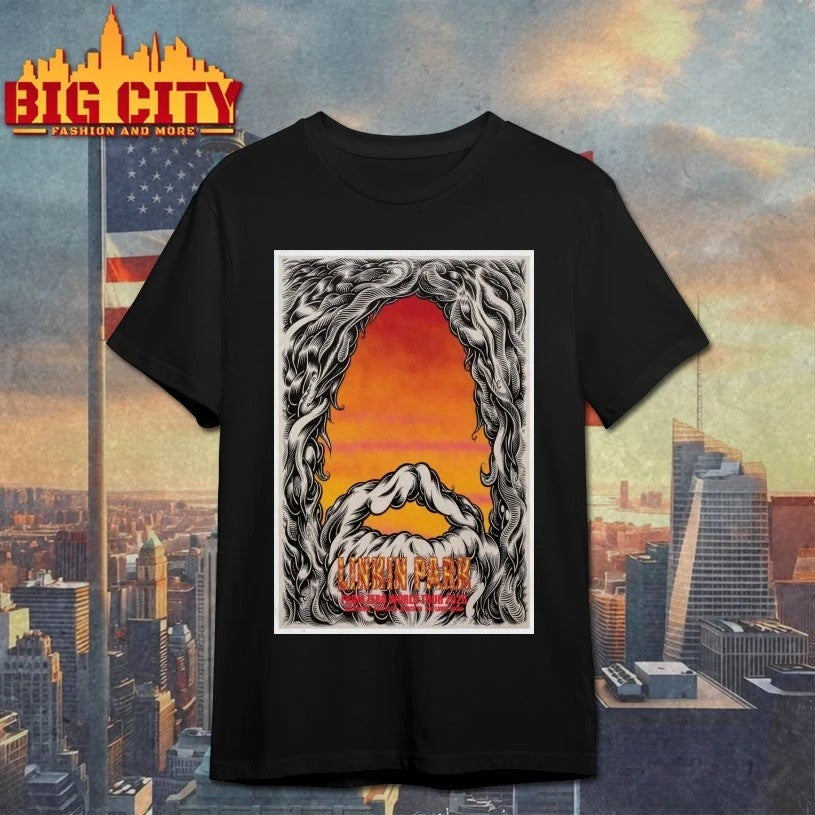 Linkin Park From Zero World Tour at Rod Laver Arena - Adult & Kids T-Shirts, Sweatshirts & Hoodies apparel design preview 1