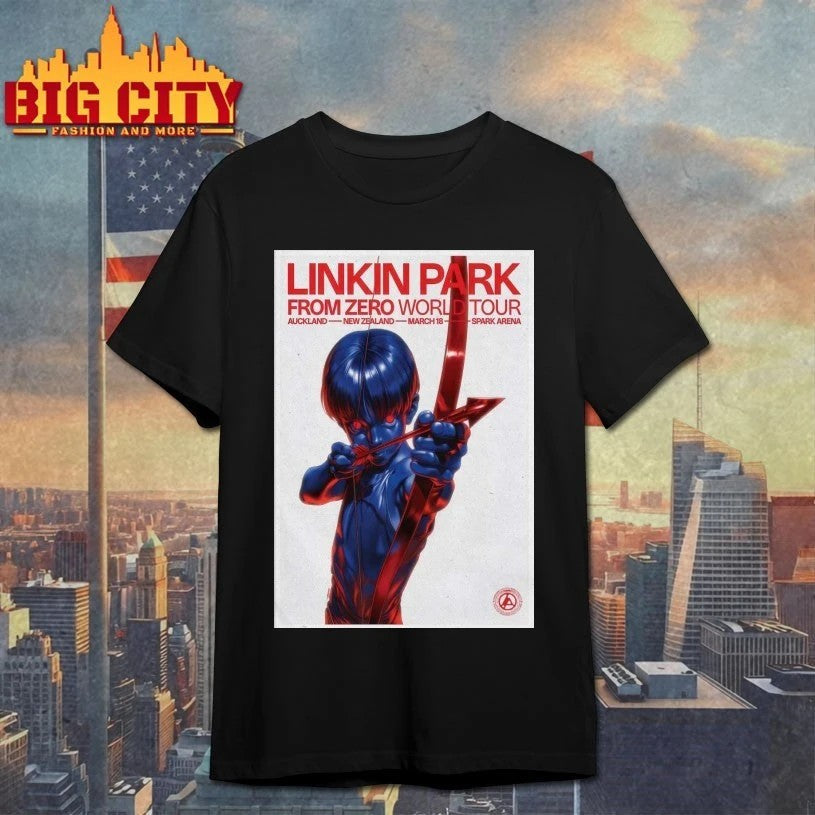 Linkin Park From Zero World Tour at Spark Arena on 18 - Adult & Kids T-Shirts, Sweatshirts & Hoodies apparel design preview 1