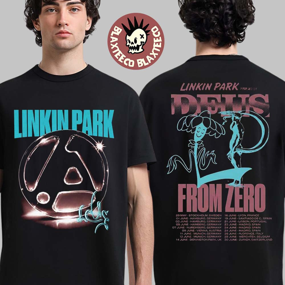 Linkin Park X Deus Ex Machina Download Festival 2026 - Adult & Kids T-Shirts, Sweatshirts & Hoodies apparel design preview 1