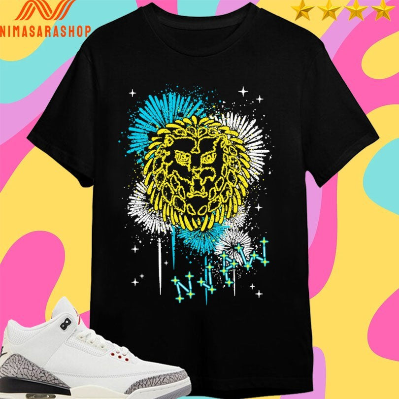 Lion Mark Hanabi - Adult & Kids T-Shirts, Sweatshirts & Hoodies apparel design preview 1