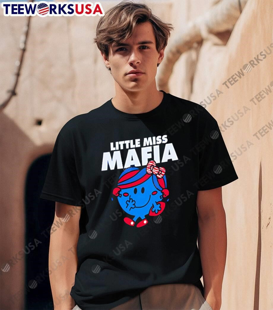 Little Miss Mafia Football Player - Adult & Kids T-Shirts, Sweatshirts & Hoodies apparel design preview 1