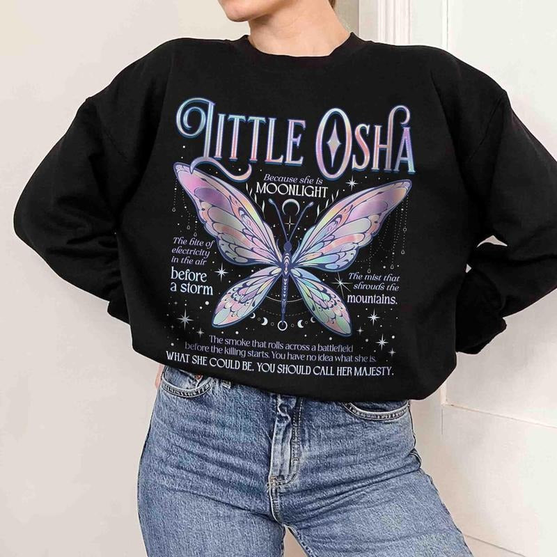 Little Osha Butterfly Quicksilver Callie Hart Saeris - Adult & Kids T-Shirts, Sweatshirts & Hoodies apparel design preview 1