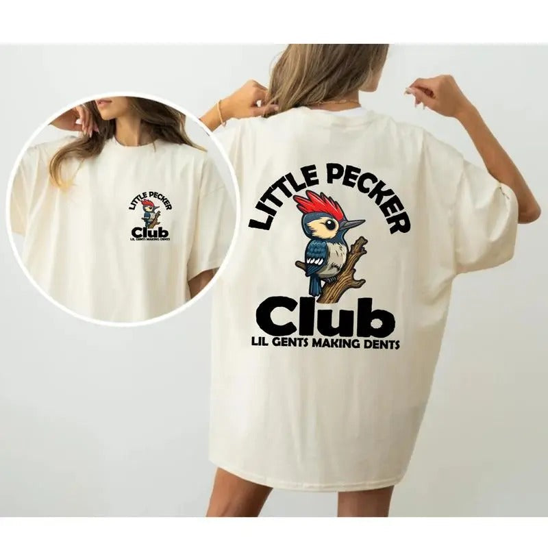 Little Pecker Club Vintage - Adult & Kids T-Shirts, Sweatshirts & Hoodies apparel design preview 1