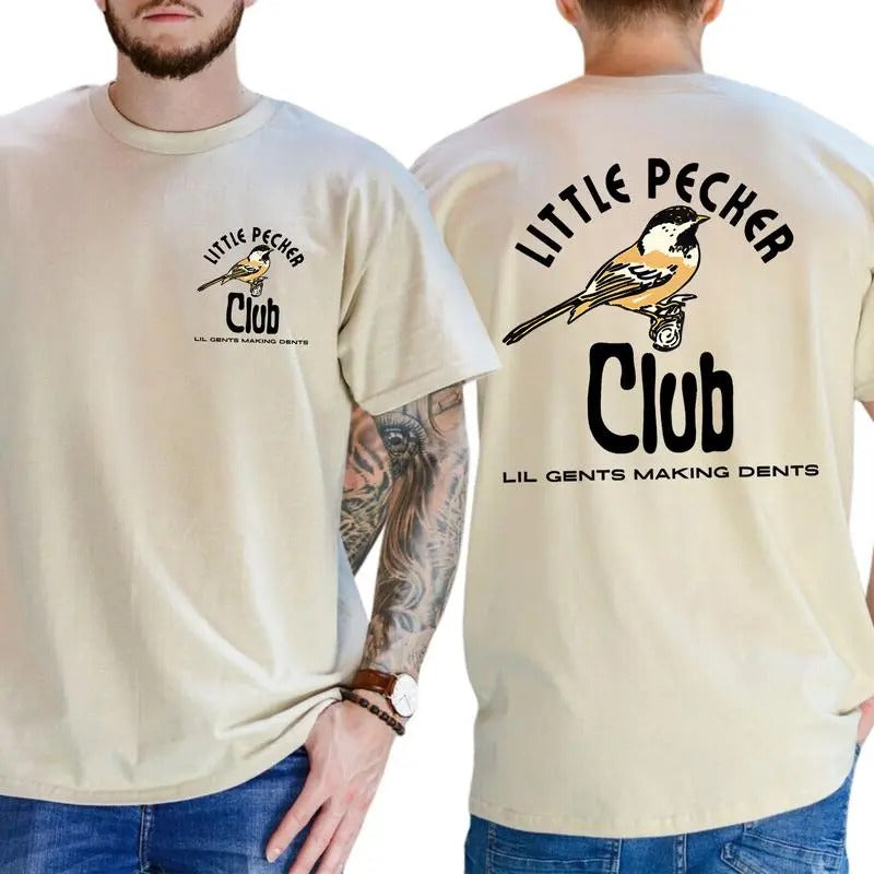 Little Pecker Club 2 Sided Classic Cotton Top - Adult & Kids T-Shirts, Sweatshirts & Hoodies apparel design preview 1