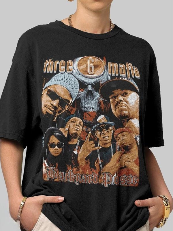 Live Yo Rep Three 6 Ma.Fi. Album Hip Hop Band - Adult & Kids T-Shirts, Sweatshirts & Hoodies apparel design preview 1