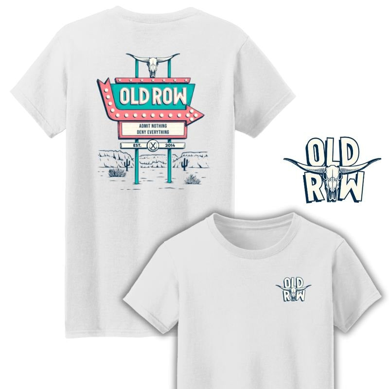 Local Boy Outfitters Old Row Retro Sign Two Sides - Adult & Kids T-Shirts, Sweatshirts & Hoodies apparel design preview 1