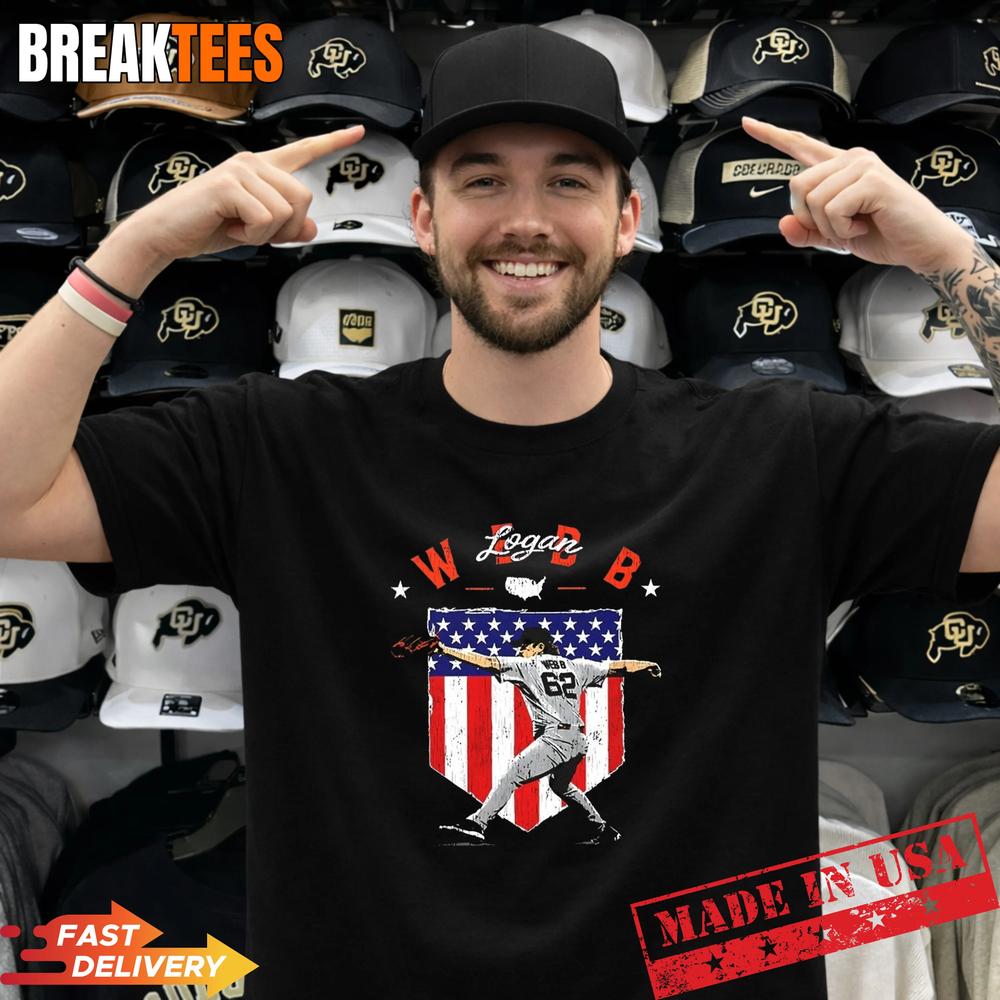 Logan Webb Giants Baseball Country Flag Graphic - Adult & Kids T-Shirts, Sweatshirts & Hoodies apparel design preview 1