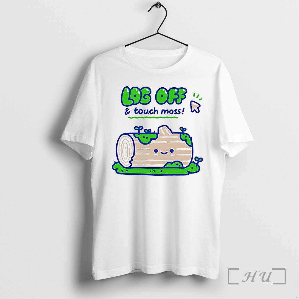 Logd Off And Touch Moss Sweater Jpg - Adult & Kids T-Shirts, Sweatshirts & Hoodies apparel design preview 1