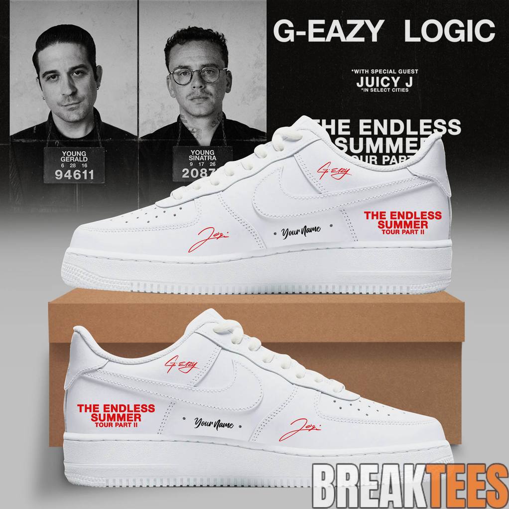 Logic GEazy The Endless Summer Tour Part II Custom - Adult & Kids T-Shirts, Sweatshirts & Hoodies apparel design preview 1