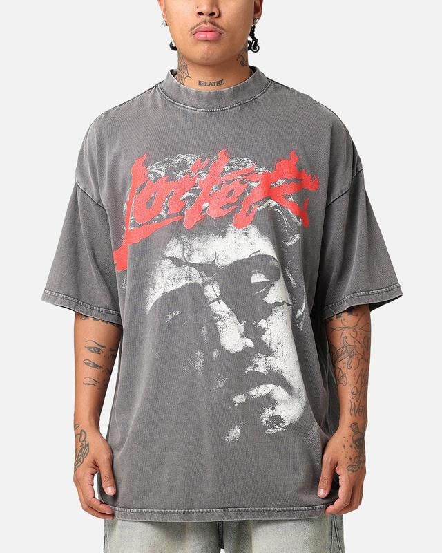Loiter Search Destroy Vintage Charcoal Trending Movie - Adult & Kids T-Shirts, Sweatshirts & Hoodies apparel design preview 1