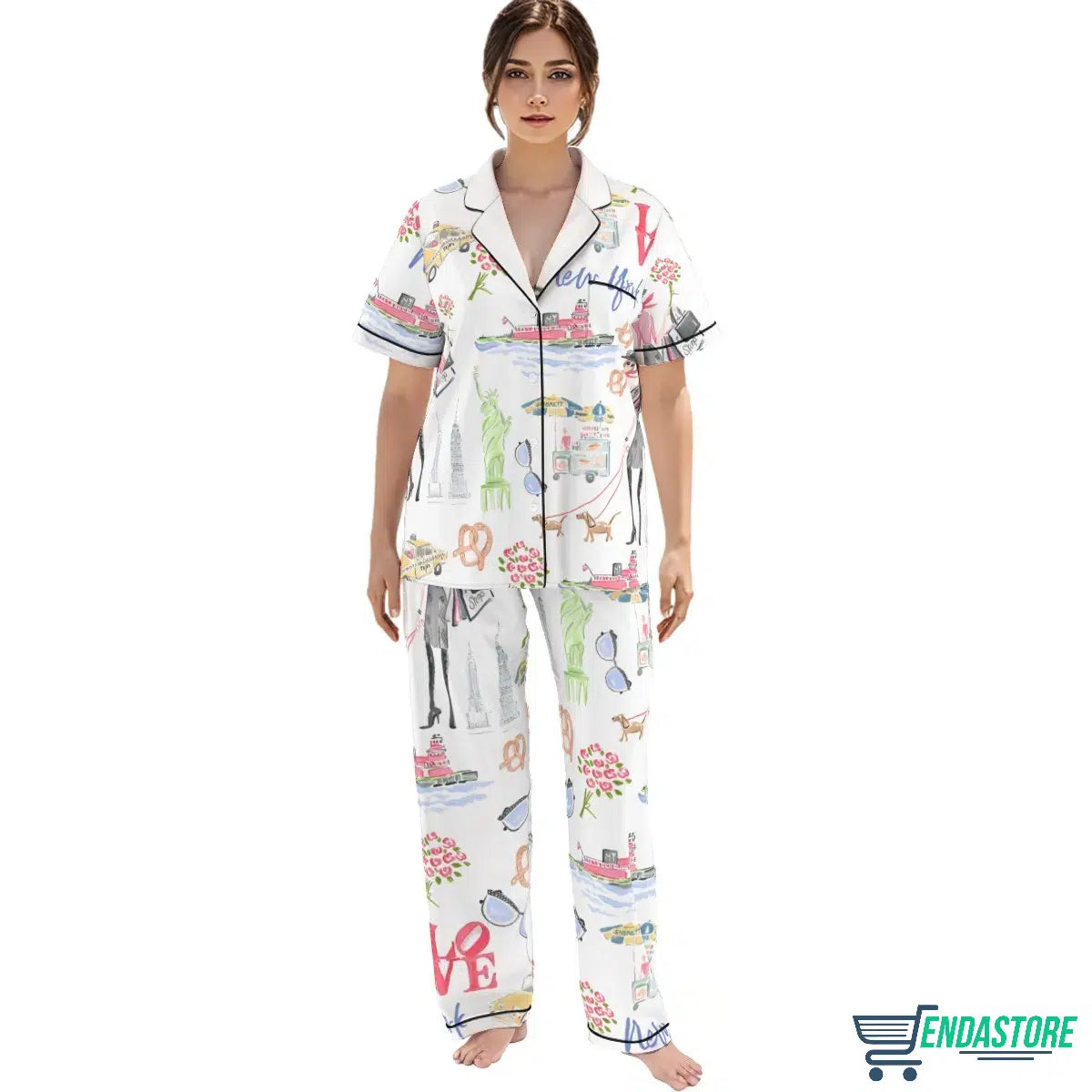 Long York Pajama Set 3D Sweater - Gift Idea product image 2