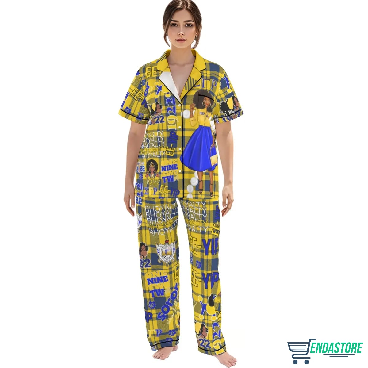 Long Sigma Gamma Rho Sisters 1922 Pajama Set 3D Sweater - Gift Idea product image 2