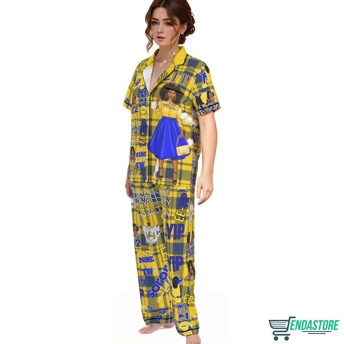 Long Sigma Gamma Rho Sisters 1922 Pajama Set 3D Sweater - Gift Idea product image 3