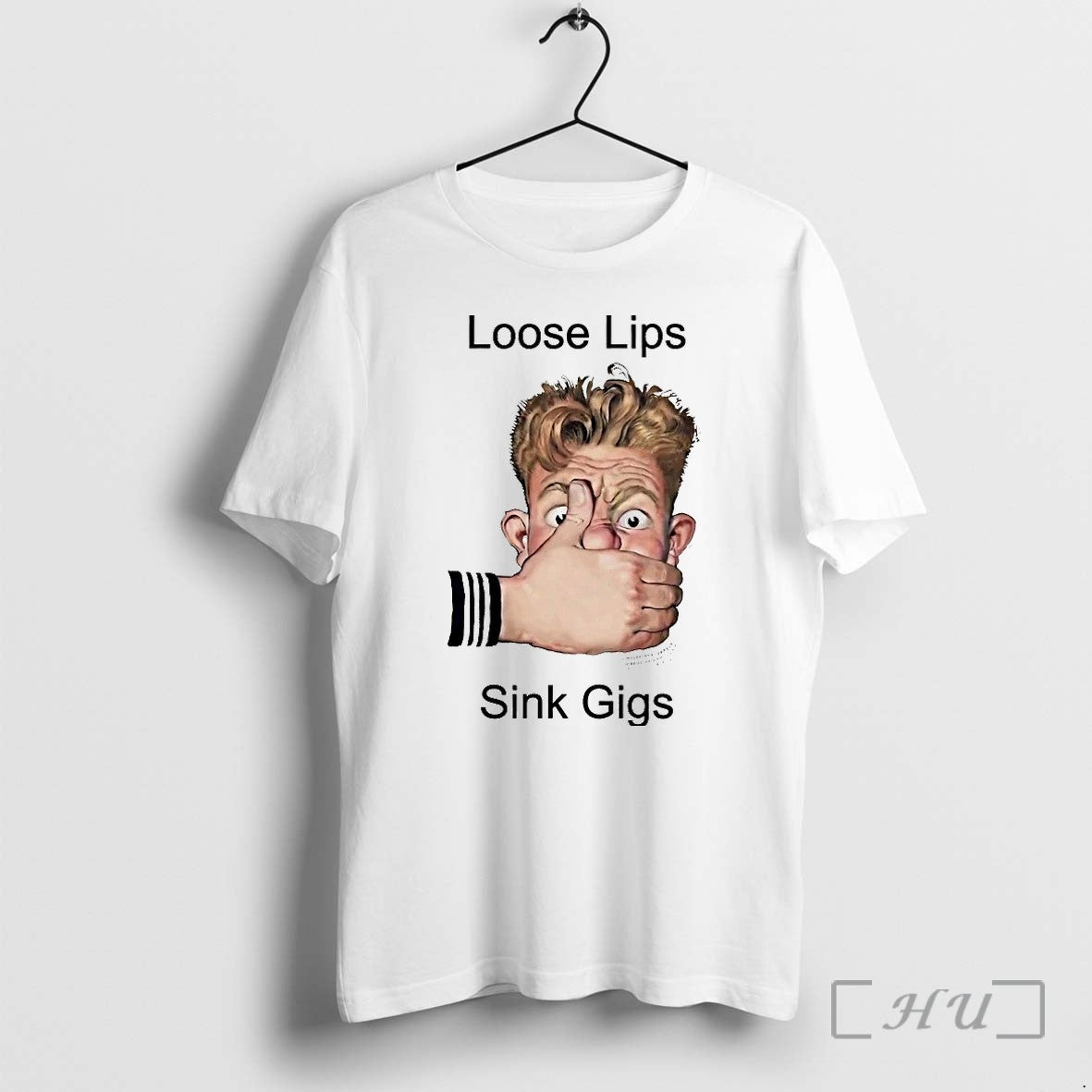 Loose Lips Sink Ships Sweater Jpg - Adult & Kids T-Shirts, Sweatshirts & Hoodies apparel design preview 1