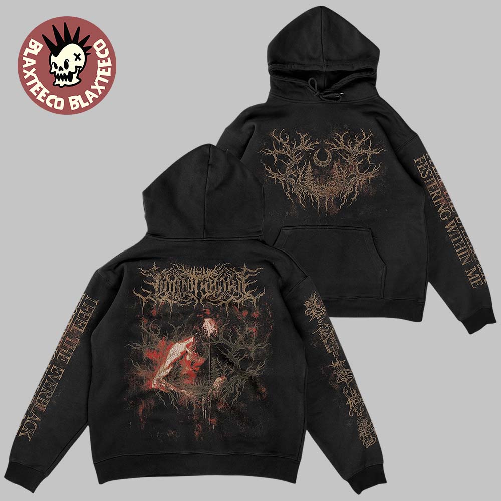 Lorna Shore I Feel The Everblack Festering Within Me - Adult & Kids T-Shirts, Sweatshirts & Hoodies apparel design preview 1