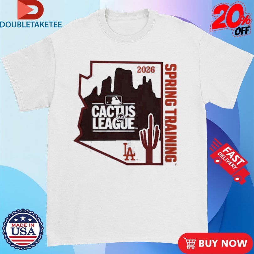 Los Angeles Dodgers 2026 Spring Training Cactus - Adult & Kids T-Shirts, Sweatshirts & Hoodies apparel design preview 1