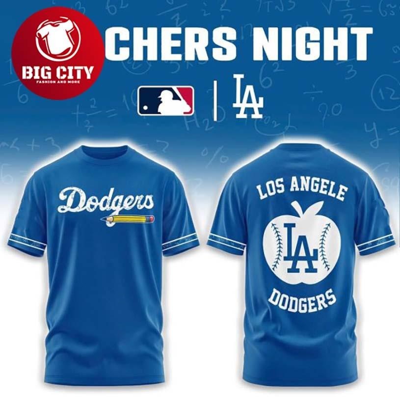 Los Angeles Dodgers Teacher Night 2026 Appreciation - Adult & Kids T-Shirts, Sweatshirts & Hoodies apparel design preview 1