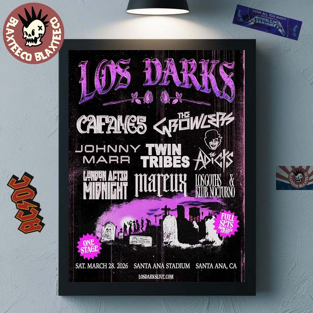 Los Dark Festival 2026 Full Lineup Live In Santa Ana - Adult & Kids T-Shirts, Sweatshirts & Hoodies apparel design preview 1