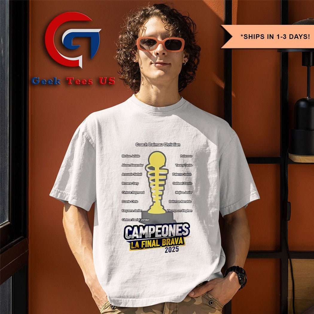 Los Vaqueros de Bayamón Son CAMPEÓNES La Final Brava - Adult & Kids T-Shirts, Sweatshirts & Hoodies apparel design preview 1