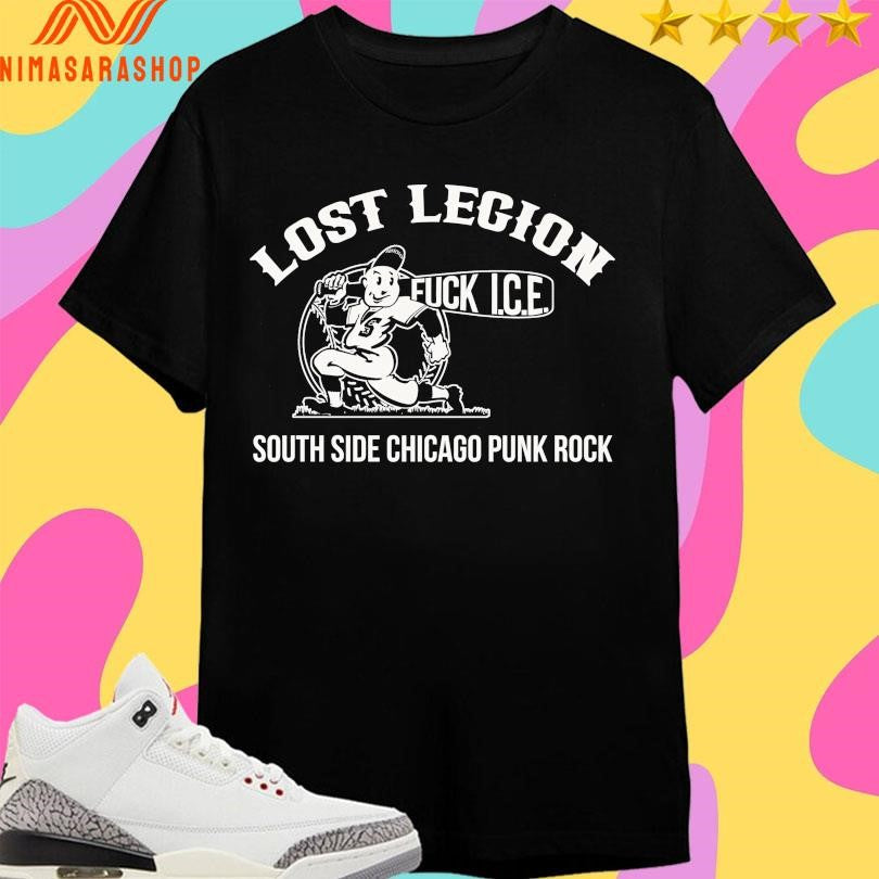 Lost Legion Fuck Ice South Side Chicago Punk Rock - Adult & Kids T-Shirts, Sweatshirts & Hoodies apparel design preview 1