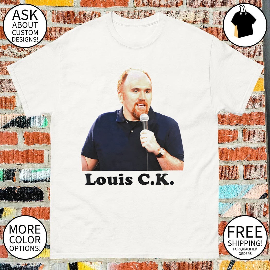 Louis C.K. stand-up comedian - Adult & Kids T-Shirts, Sweatshirts & Hoodies apparel design preview 1