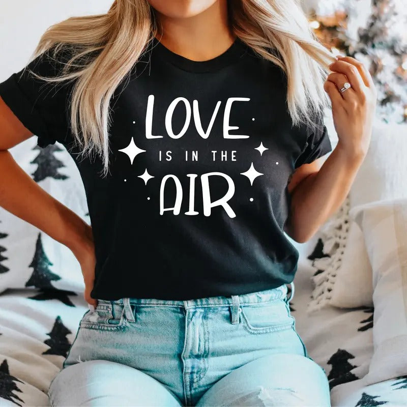 Love Is Air Valentine Valentines Lovers Short Sleeve - Adult & Kids T-Shirts, Sweatshirts & Hoodies apparel design preview 1