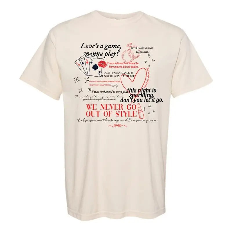 'Love Songs' - Adult & Kids T-Shirts, Sweatshirts & Hoodies apparel design preview 1