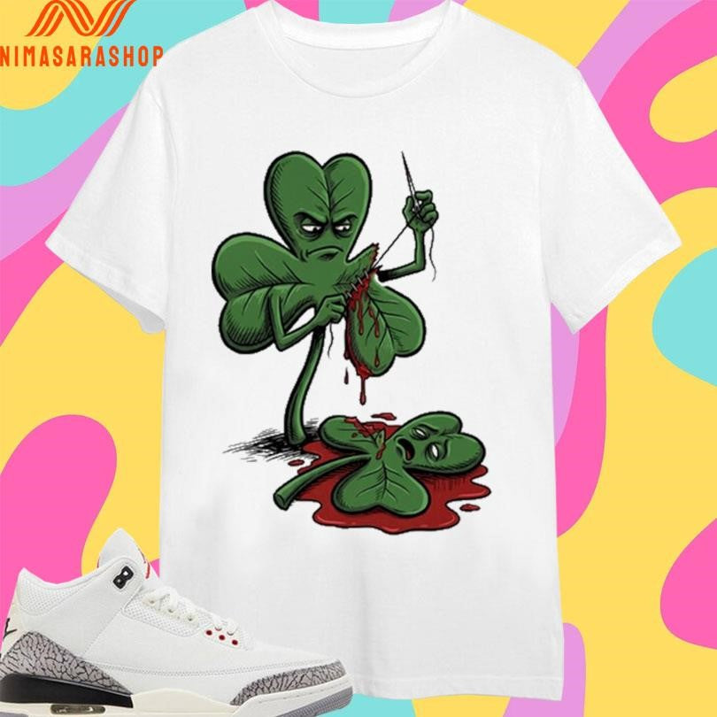Luck Of The Bloody Irish Fuck St Patrick's Day 2026 - Adult & Kids T-Shirts, Sweatshirts & Hoodies apparel design preview 1