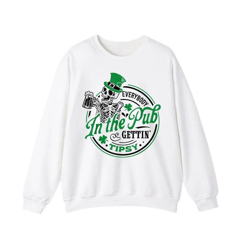 Lucky St Patrick'S Day Clover Shamrock Irish - Adult & Kids T-Shirts, Sweatshirts & Hoodies apparel design preview 1