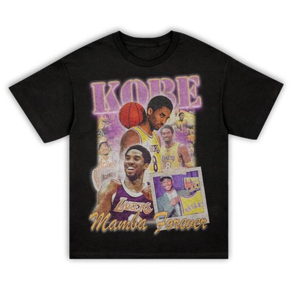 "MAMBA FOREVER" TRIBUTE Vintage Sport Fan - Adult & Kids T-Shirts, Sweatshirts & Hoodies apparel design preview 1