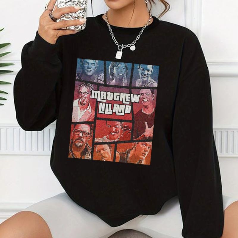MATTHEW LILLARD Vintage Gallery Retro Homage - Adult & Kids T-Shirts, Sweatshirts & Hoodies apparel design preview 1
