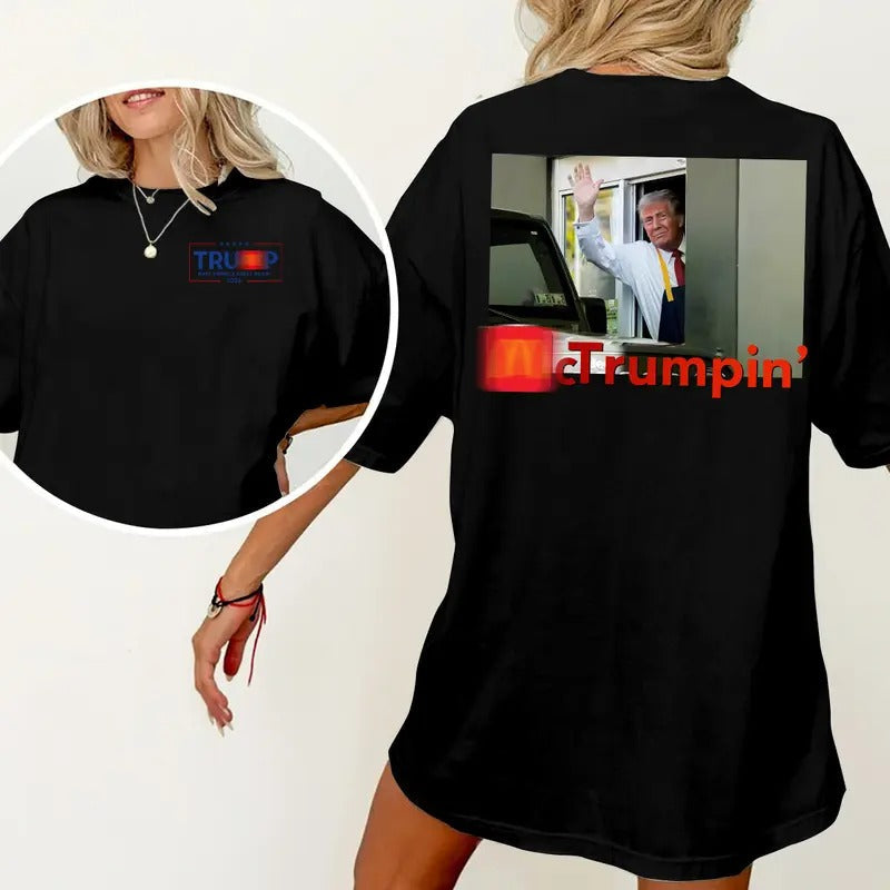 MCTrumpin MAGAMAC Trump 2024 Make America Great Again - Adult & Kids T-Shirts, Sweatshirts & Hoodies apparel design preview 1