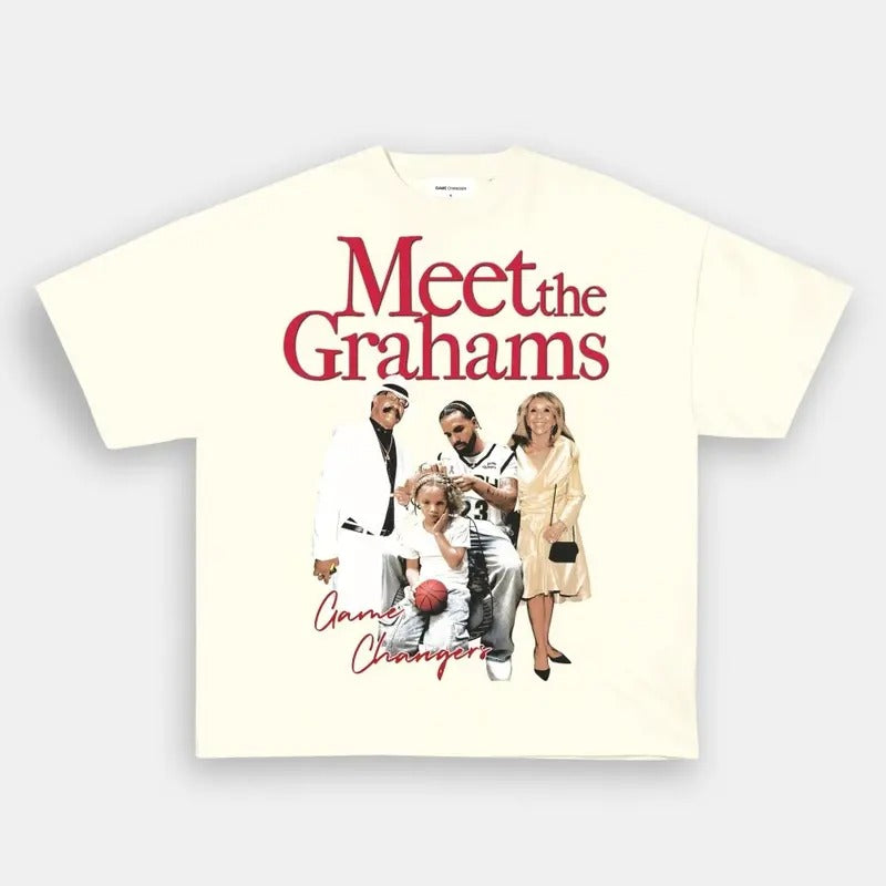 MEET GRAHAMS 1SIDES KENDRICKKKK LA MAR FANS MUSIC - Adult & Kids T-Shirts, Sweatshirts & Hoodies apparel design preview 1