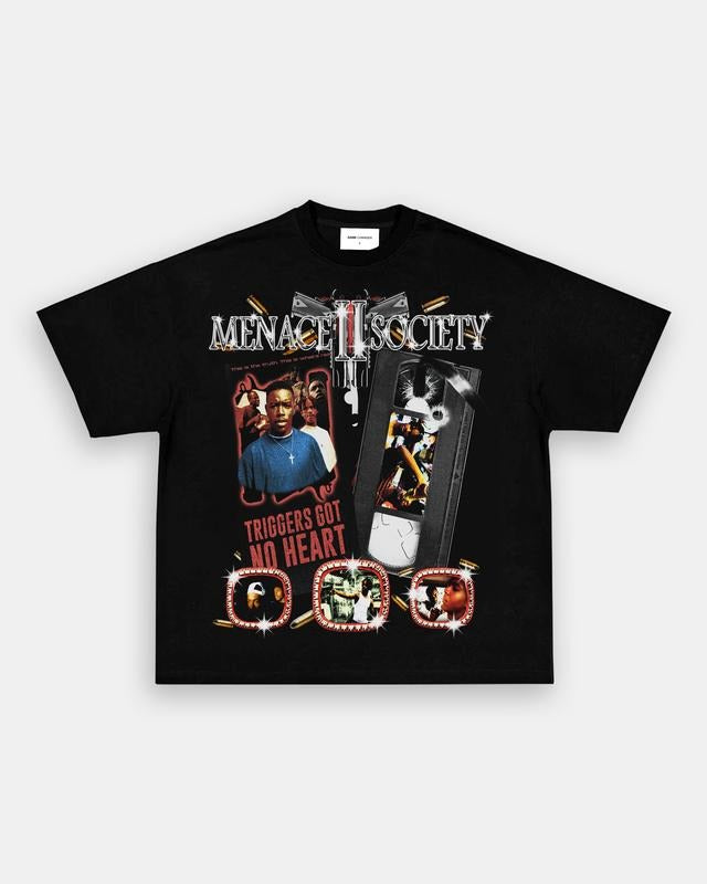 MENACE II SOCIETY Trending Movie Vintage 90s Fans Him - Adult & Kids T-Shirts, Sweatshirts & Hoodies apparel design preview 1