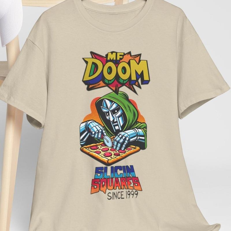 MF DOOM Comic Vintage Hip Hop Icon Retro Rapper - Adult & Kids T-Shirts, Sweatshirts & Hoodies apparel design preview 1