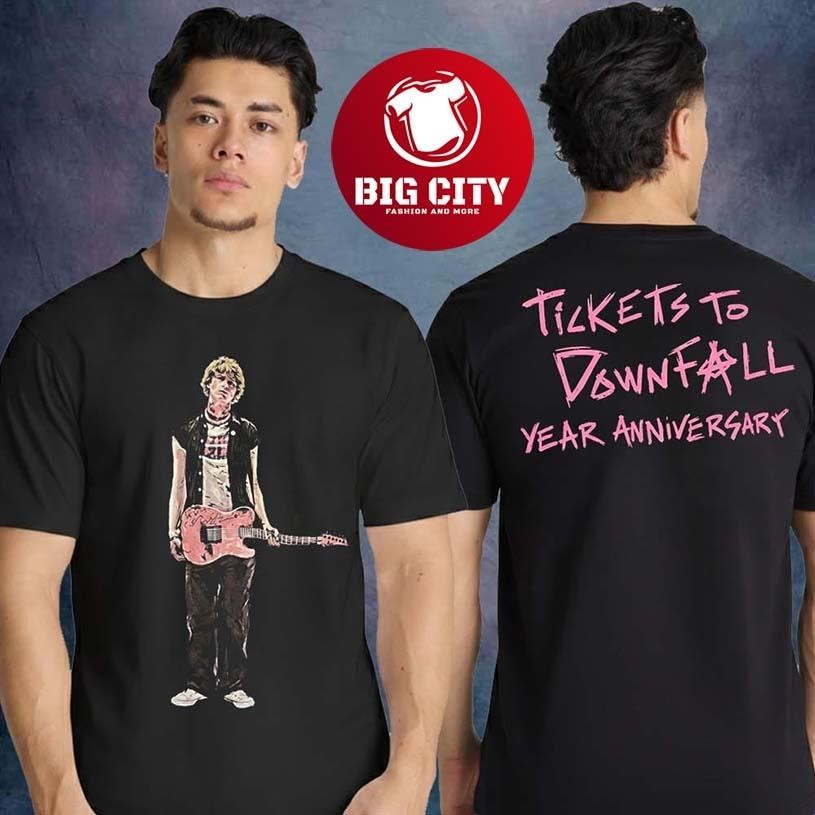 MGK Merch Lost Americana Tour European Tickets To - Adult & Kids T-Shirts, Sweatshirts & Hoodies apparel design preview 1