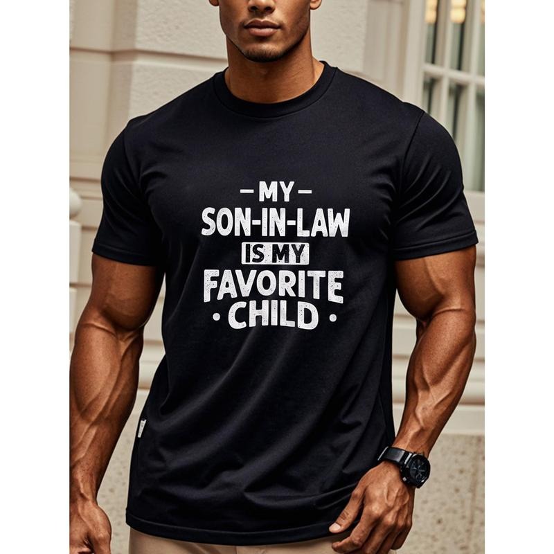 MY SON LAW IS FAVORITE CHILDGraphic Funny Black - Adult & Kids T-Shirts, Sweatshirts & Hoodies apparel design preview 1