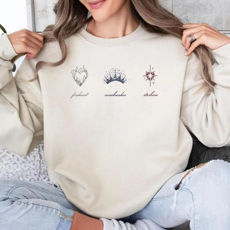 Maasverse Fmc Fireheart Aelin Galathynius - Adult & Kids T-Shirts, Sweatshirts & Hoodies apparel design preview 1
