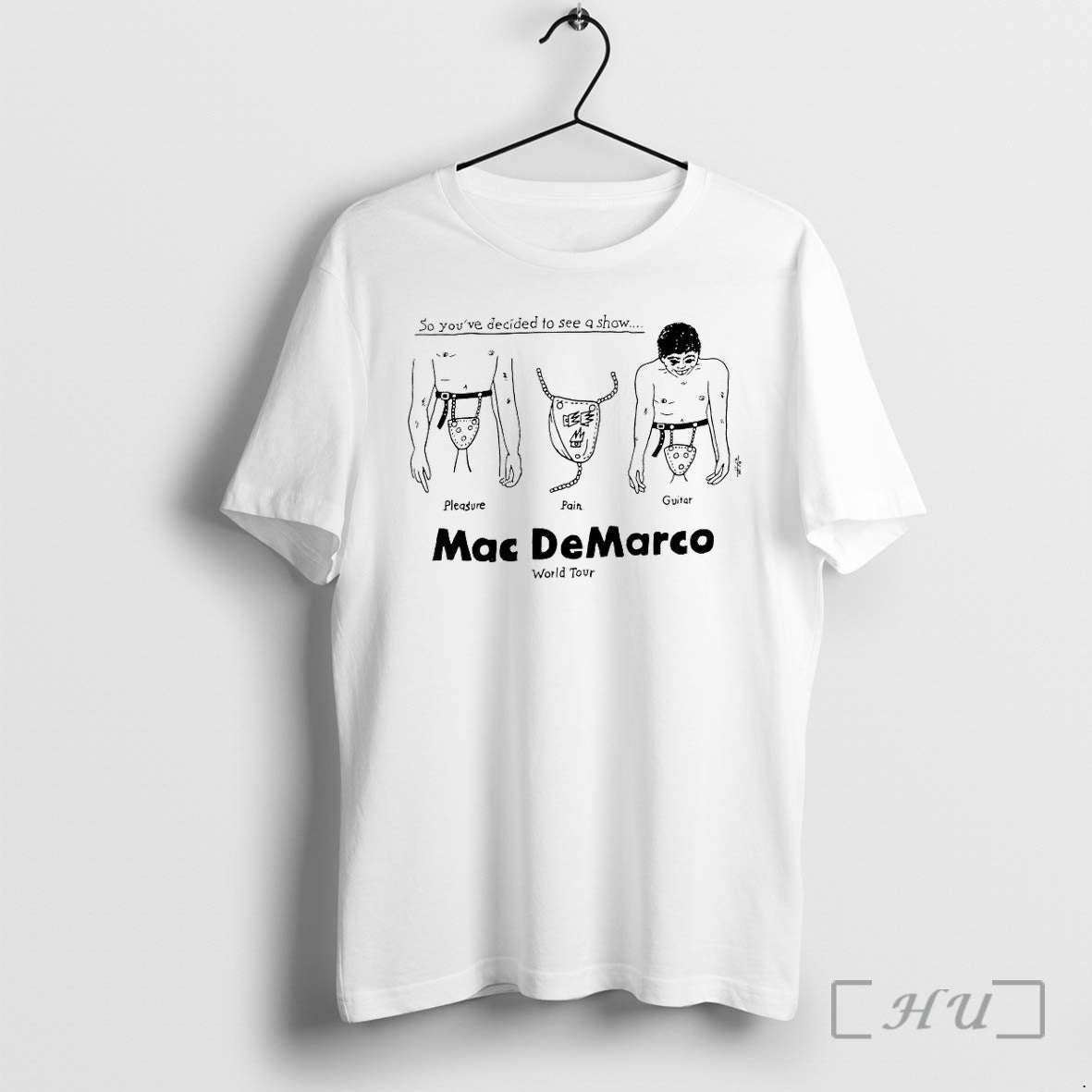 Mac Demarco World Tour So Youve Decided To See A Show - Adult & Kids T-Shirts, Sweatshirts & Hoodies apparel design preview 1