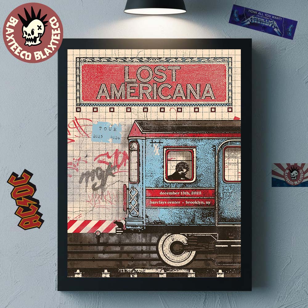 Machine Gun Kelly MGK Lost Americana Brooklyn New - Adult & Kids T-Shirts, Sweatshirts & Hoodies apparel design preview 1
